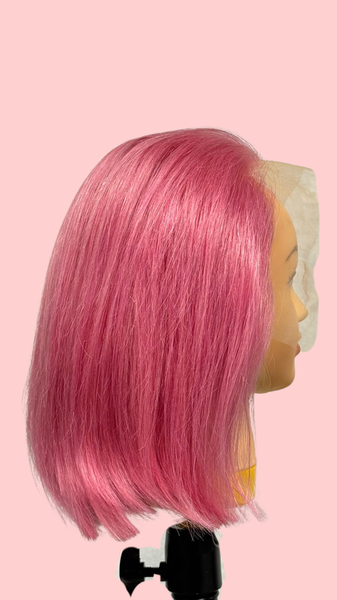 Pink Bob Hair