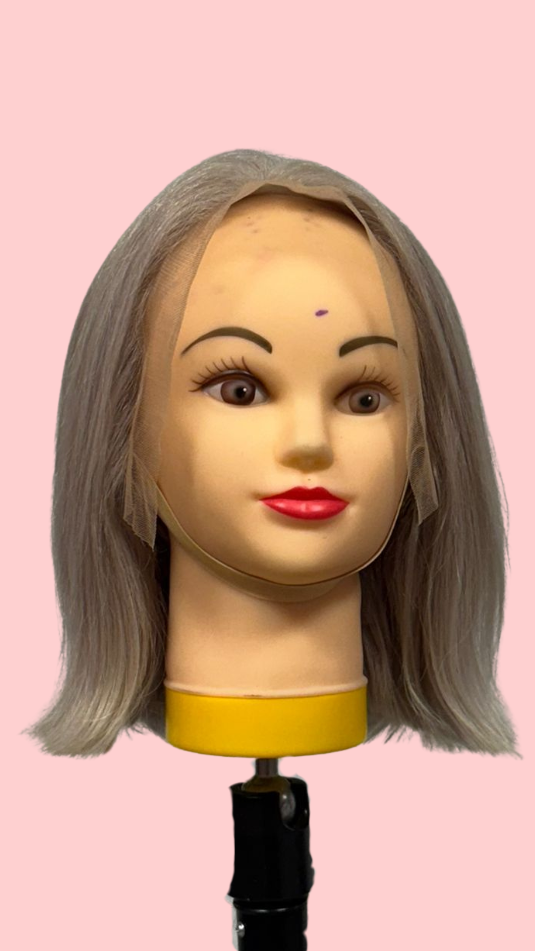 Grey Bob Hair