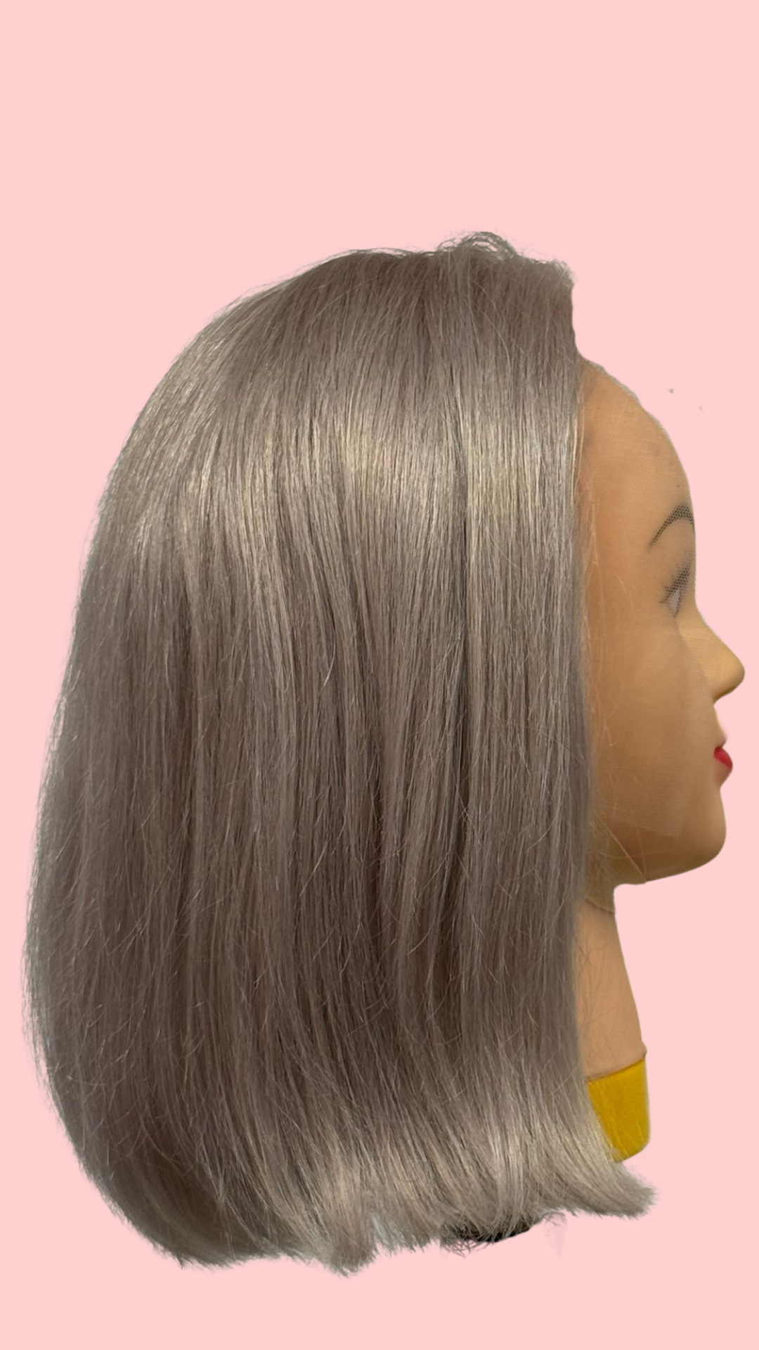 Grey Bob Hair
